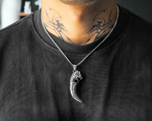 Fang Pendant Necklace - Norse Viking Jewelry