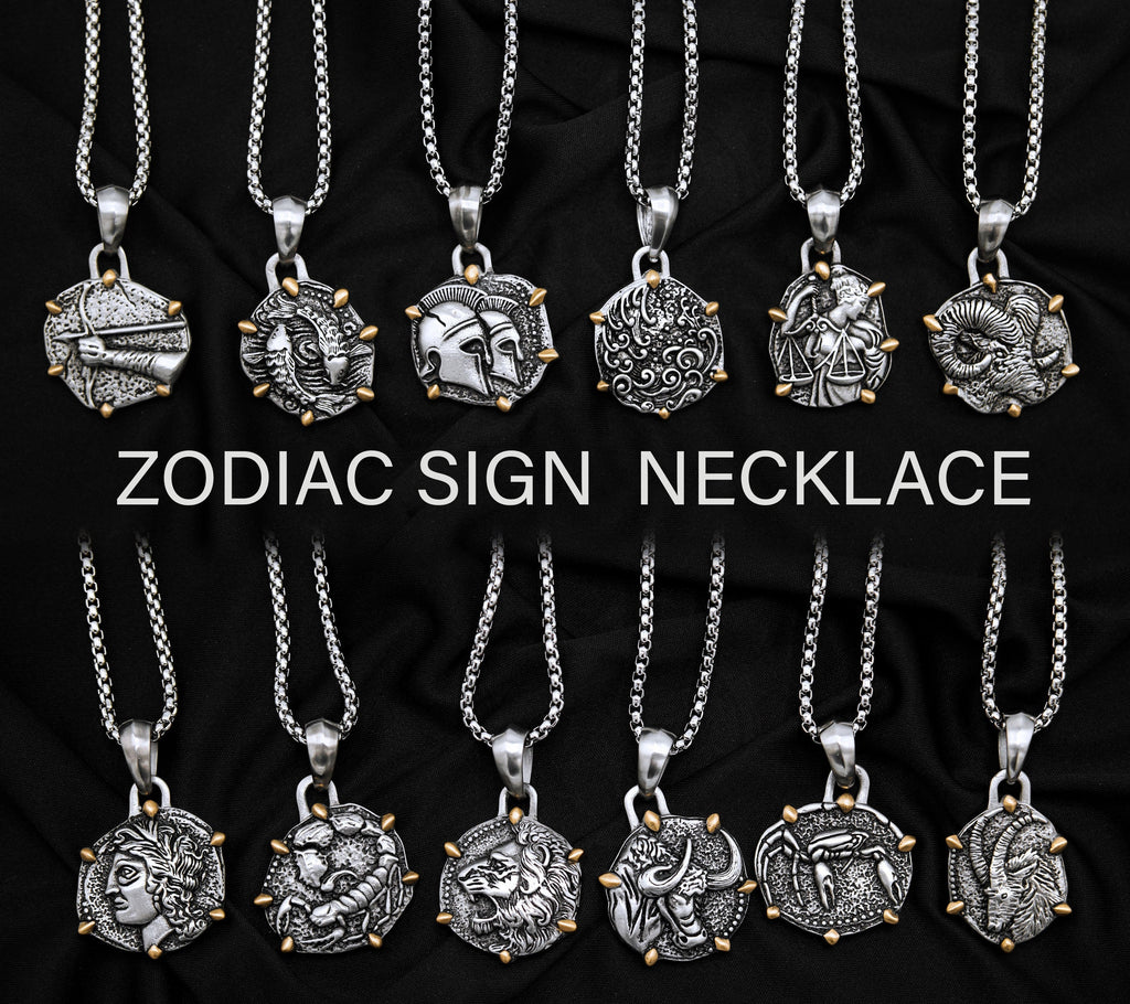 Silver Zodiac Necklace