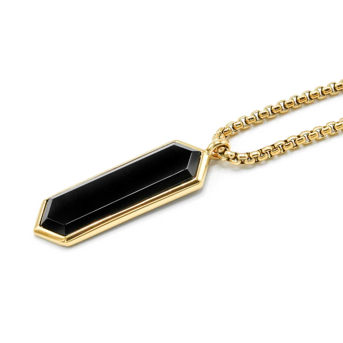 Onyx Pendant Necklace