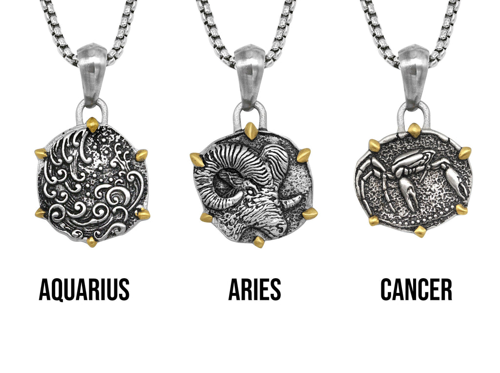 Silver Zodiac Necklace