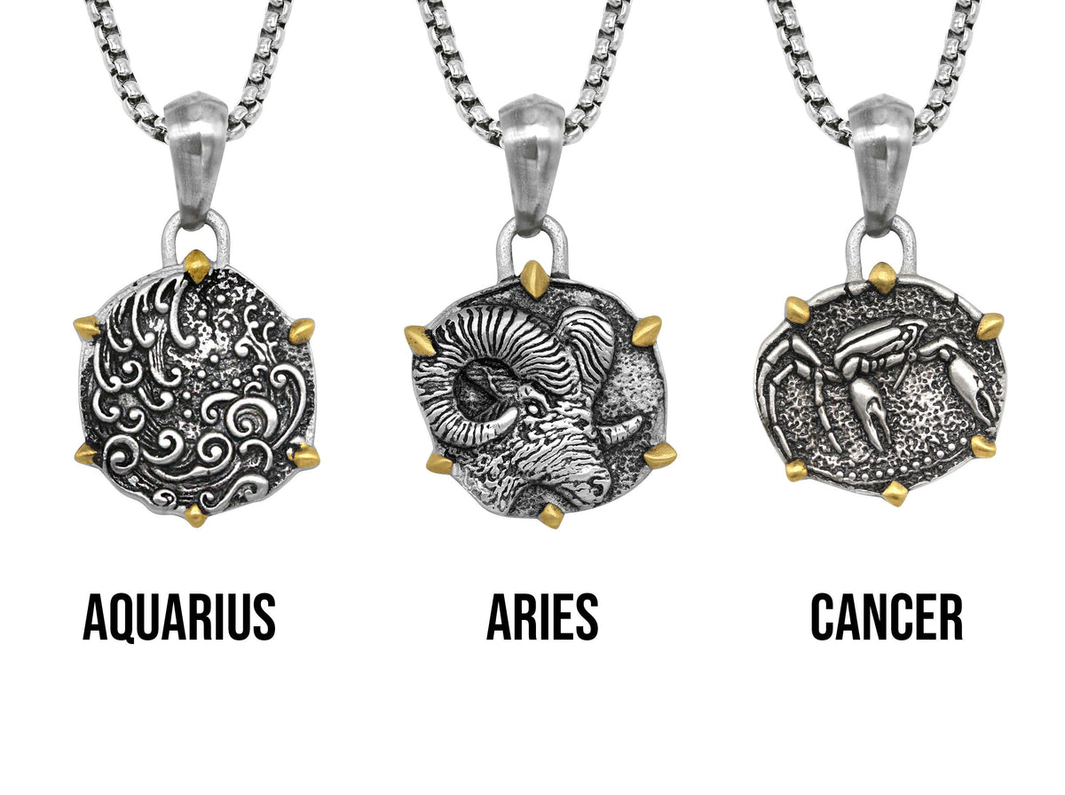 Silver Zodiac Necklace