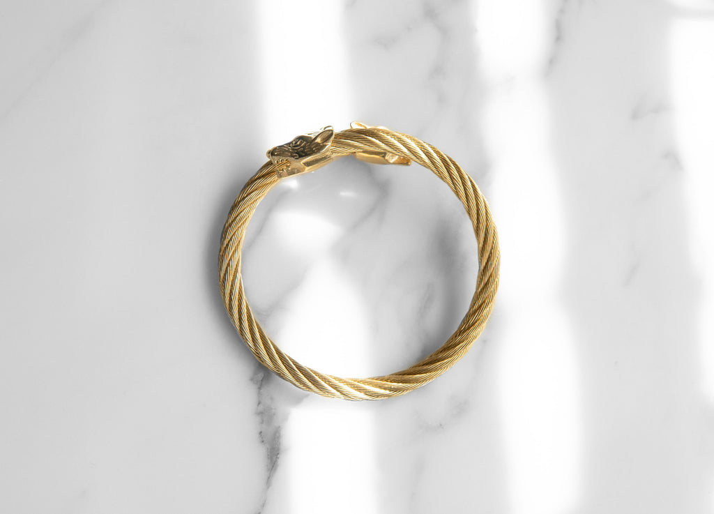 Odin's Wolf Bracelet - Viking Amulet