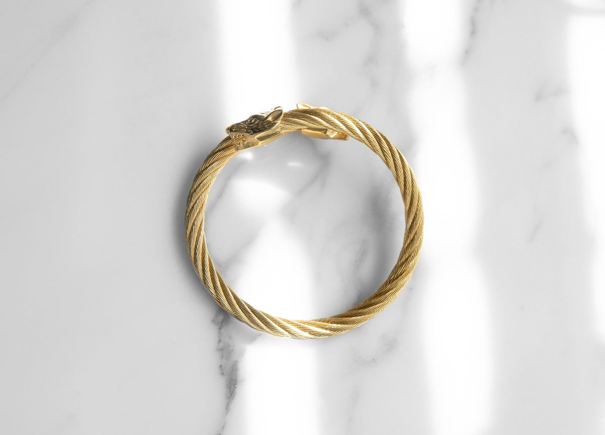 Odin's Wolf Bracelet - Viking Amulet