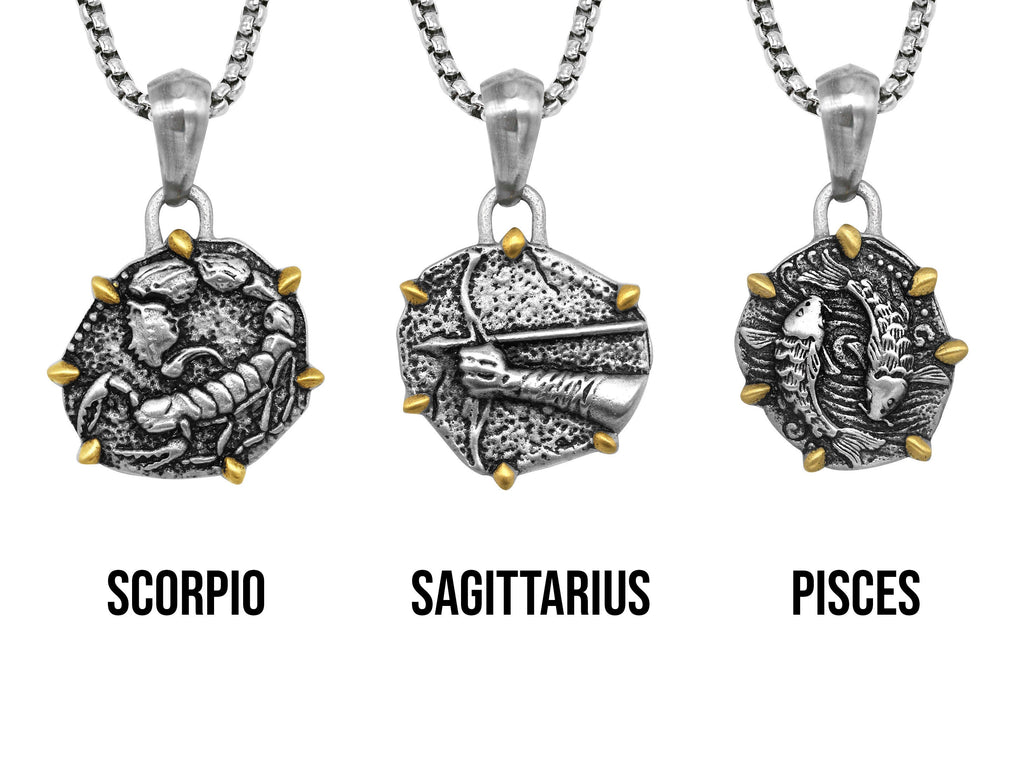 Silver Zodiac Necklace