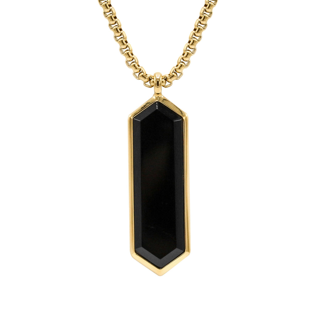 Onyx Pendant Necklace