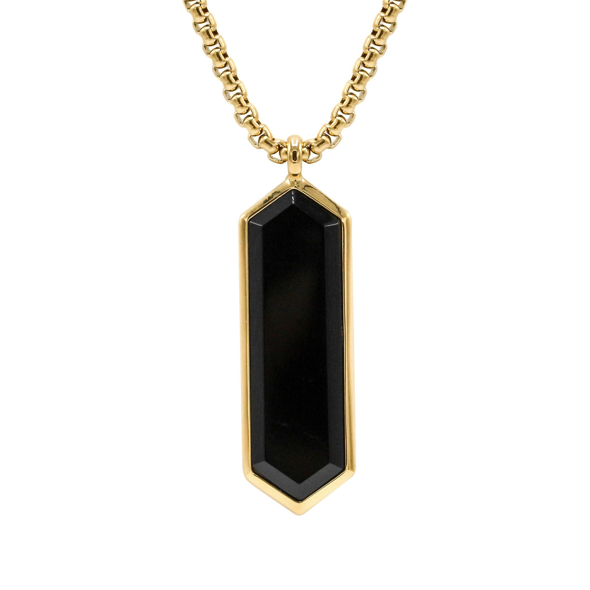 Onyx Pendant Necklace