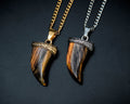 Tigers Eye Pendant Necklace