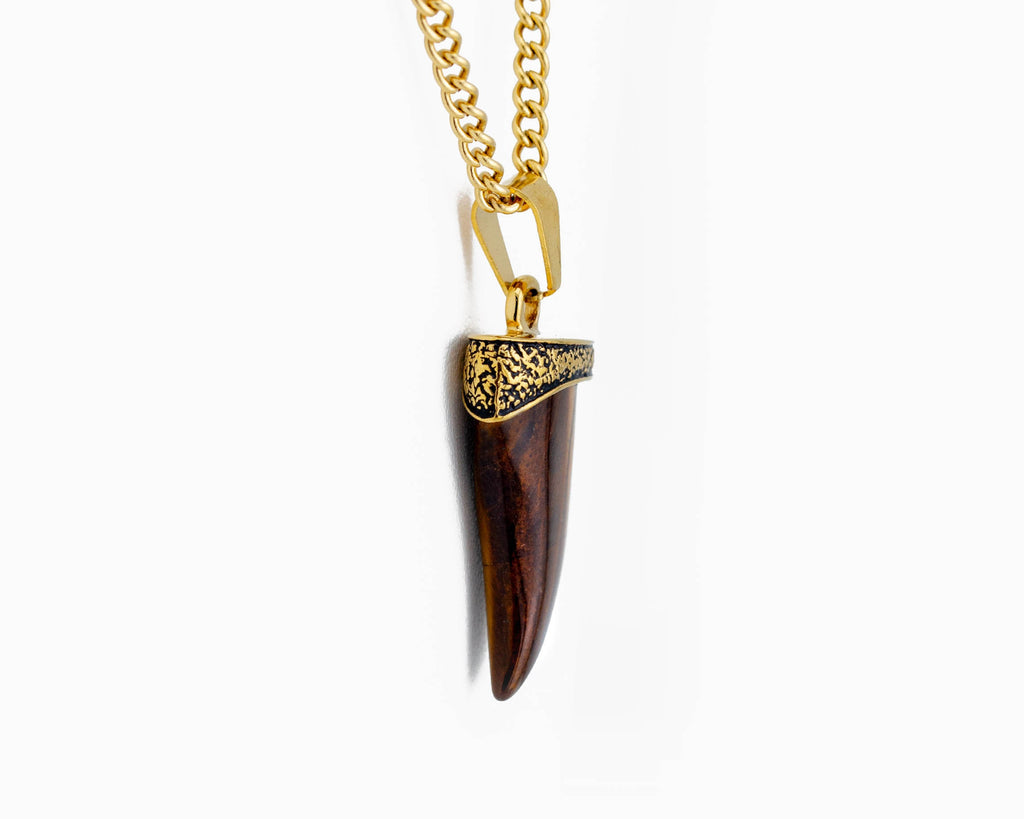 Tigers Eye Pendant Necklace