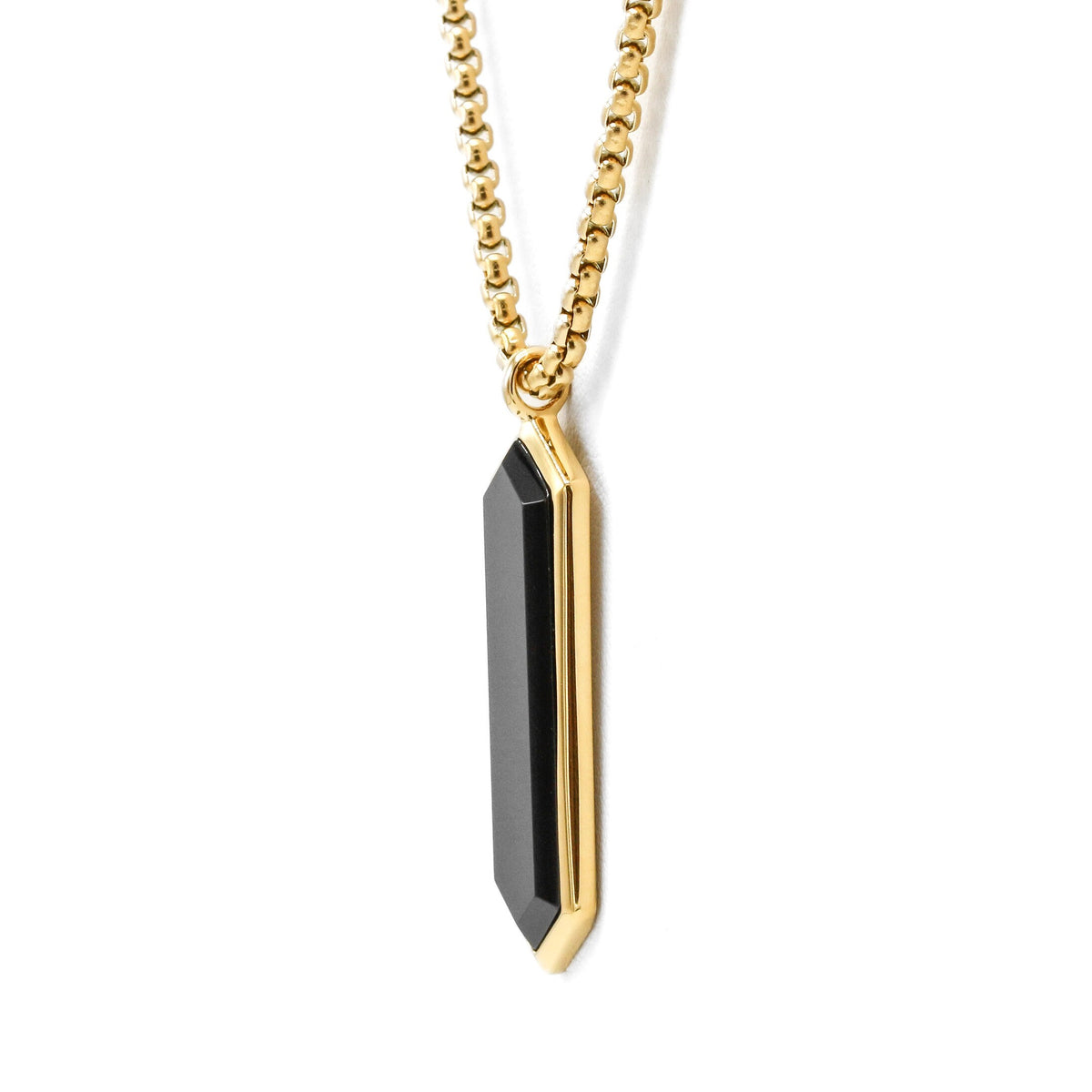 Onyx Pendant Necklace