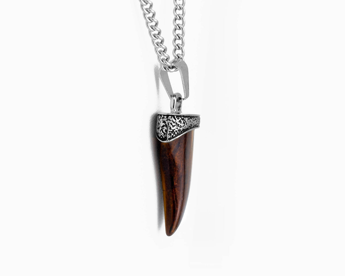 Tigers Eye Pendant Necklace