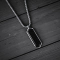 Onyx Pendant Necklace