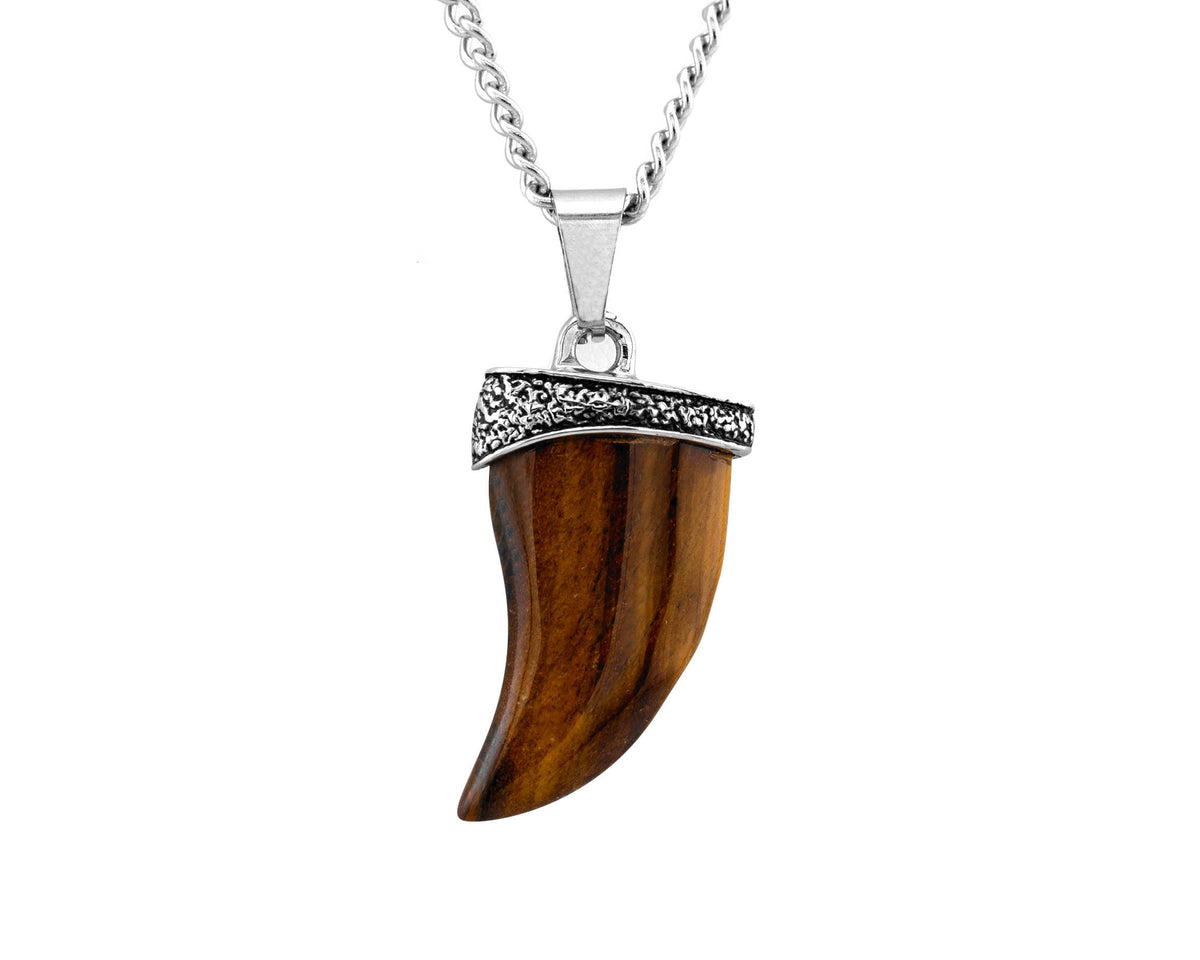 Tigers Eye Pendant Necklace