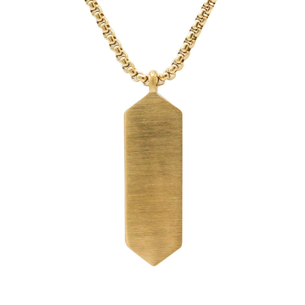 Onyx Pendant Necklace