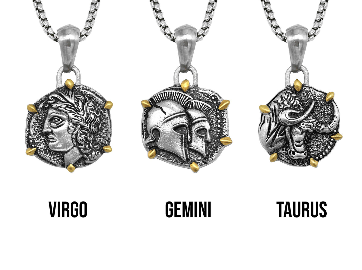 Silver Zodiac Necklace