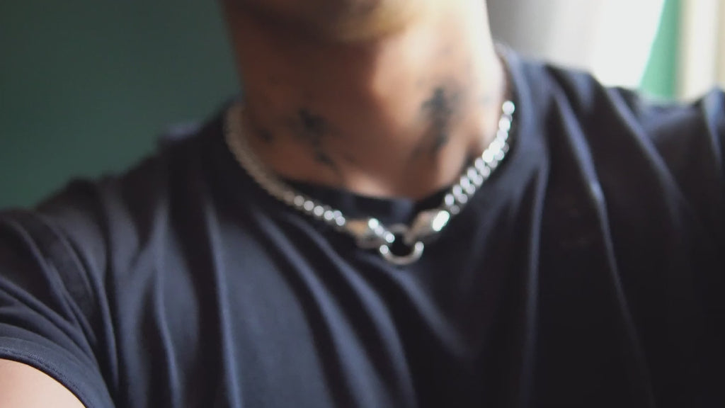 Miami Cuban Link Necklace: Snake Head Clasp